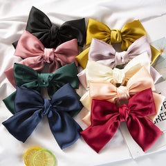 Ribbon Bow Hair Clips - Set of 2