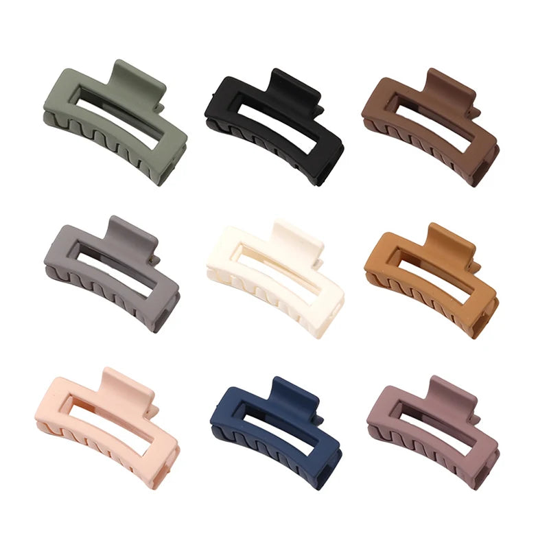 Wholesale Frosted Mini Grab Hair Clips