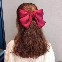 Ribbon Bow Hair Clips - Set of 2